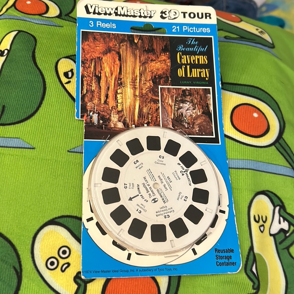⭐️ ⭐️ ⭐️ Free wi purchase View-Master Vintage Caverns of Luray, Virginia  3 Reel
